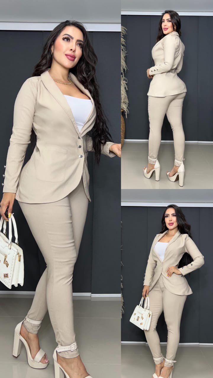 Conjunto Ejecutivo para Dama Blazer y Pantalón D1840 - Imagen 8