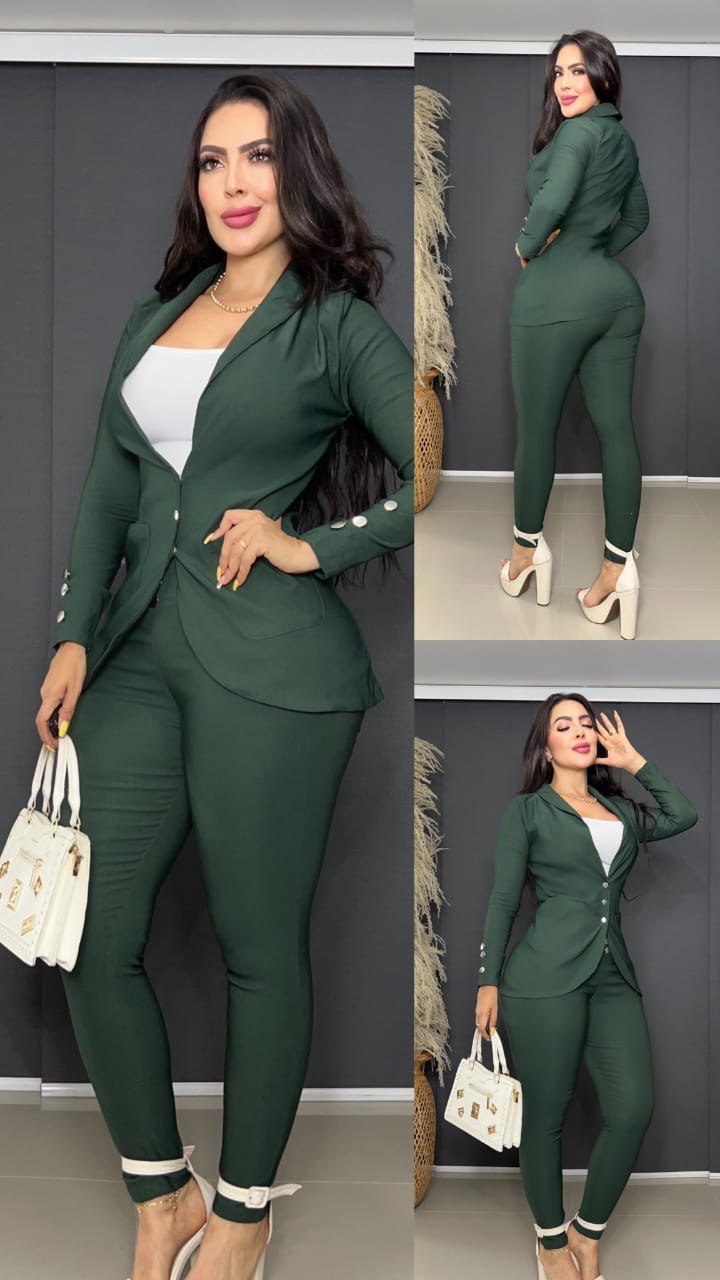 Conjunto Ejecutivo para Dama Blazer y Pantalón D1840 - Imagen 6