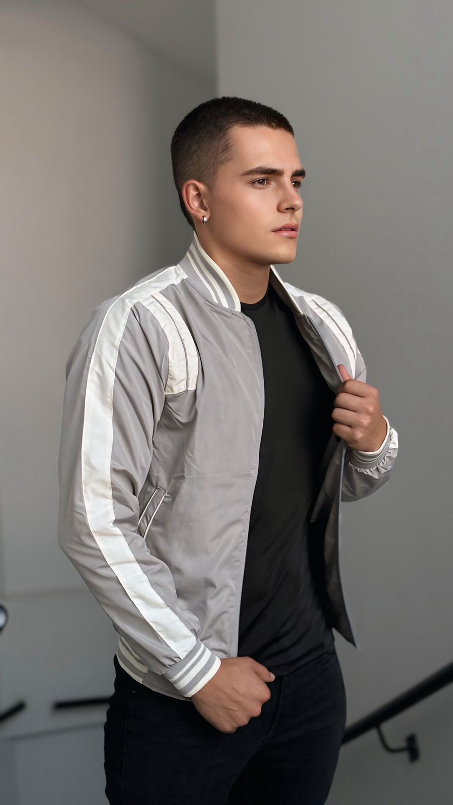 Chaqueta Impermeable Beisbolera - Imagen 3